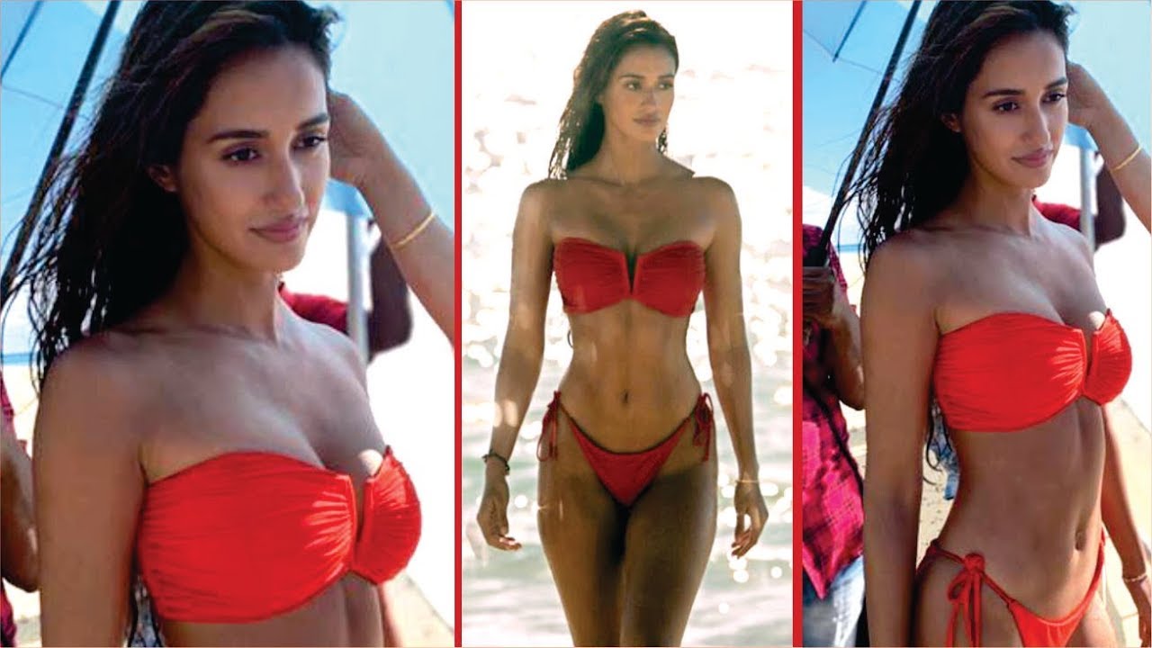 Disha Patani Hot Bikini Look | Disha Patani Sexy Cleavage | Disha Patani  Hot | Hot Actress Video - YouTube