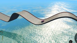 Car Vs Zik Zek Road || BeamNg.Drive