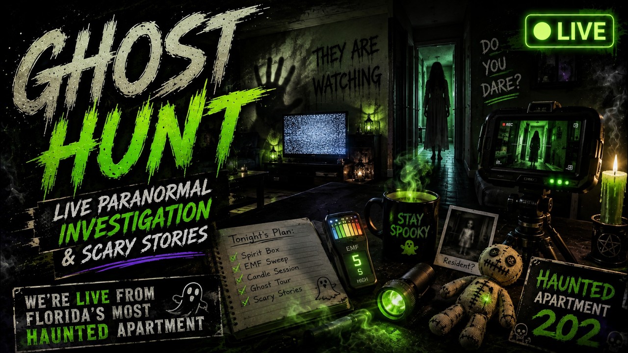 LIVE: Confronting The Ghosts In Haunted Apartment 202