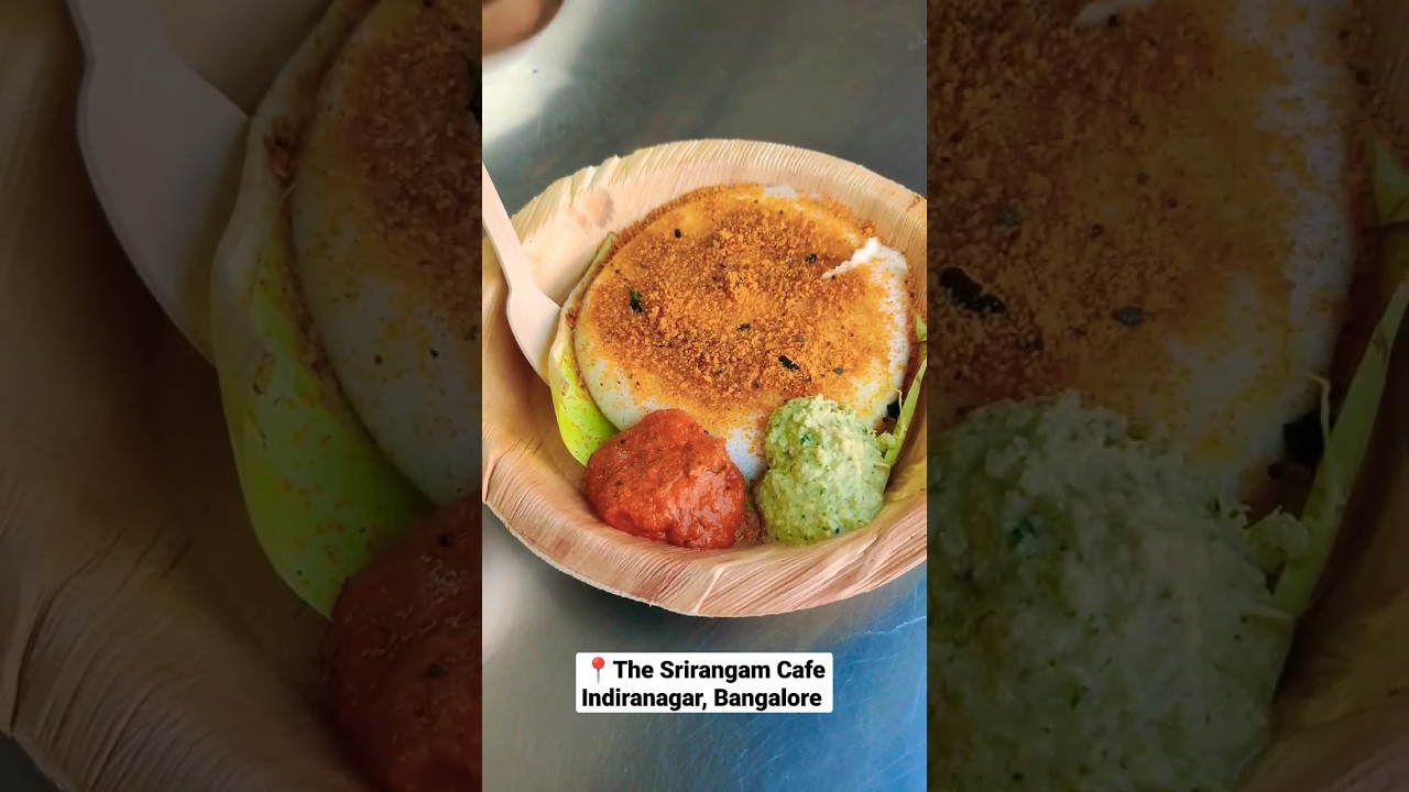 Ghee podi idli 📍Indiranagar Banglore 