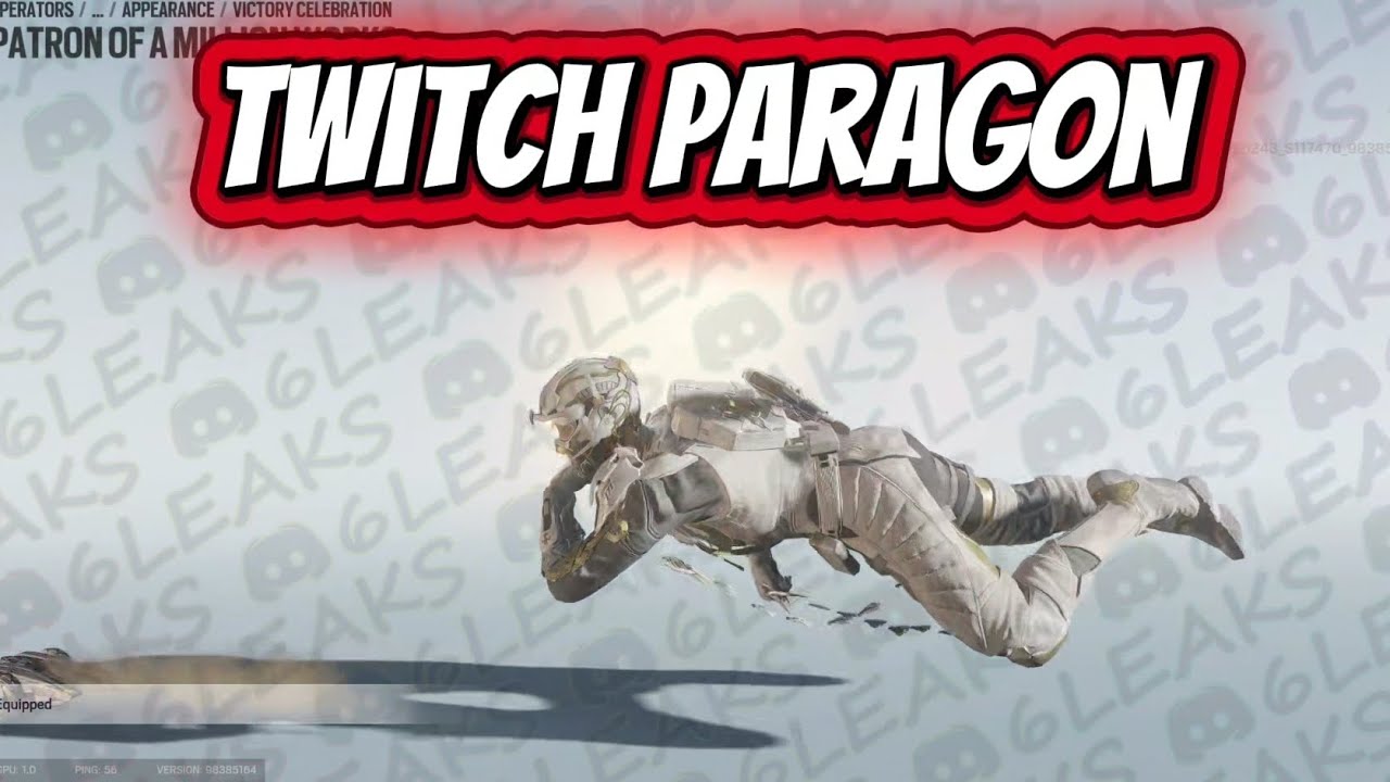 Twitch Paragon Elite Все предметы! / Rainbow Six Siege