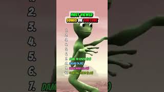 Most Viewed Songs ON YOUTUBE | #music #youtube
