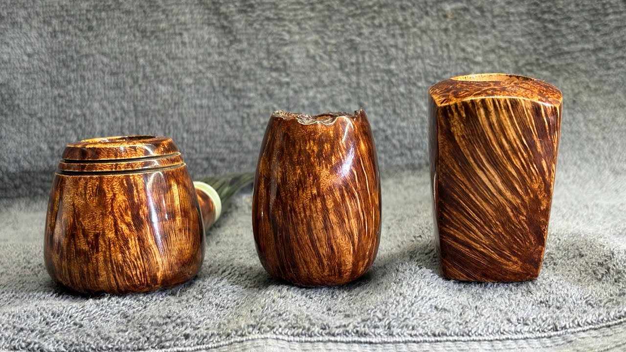 LCS Briars pipes 1065, 1066 & 1067 triple pipe set 