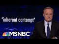 Trump v. Congress: Trump's Top Lawyer ‘Should Brush Up On The Law’ | The Last Word | MSNBC