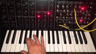 Daft Punk "Da Funk" on my Korg MS-20