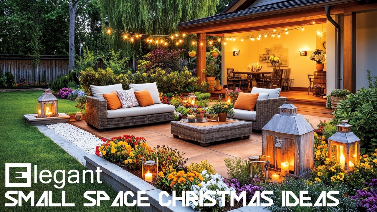 How to Transform Your Small Patio with Rustic Farmhouse & Mediterranean Decor Ideas