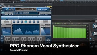 PPG Phonem Vocal Synthesizer - Delayed Phonem