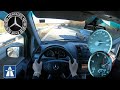 MERCEDES-BENZ VITO W639 122 CDI V6 TOP SPEED ON GERMAN AUTOBAHN (NO LIMIT)