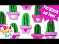 Easy Cactus Card for Valentine&#39;s Day