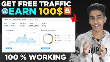 How To Get Free Traffic For Your Blogger AND Wordpress Website In Hindi
