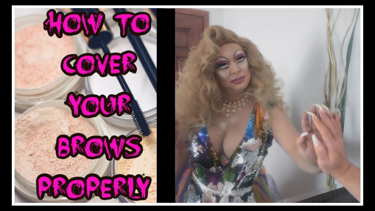 Cover Your Eyebrows Properly How To Tutorial YouTube