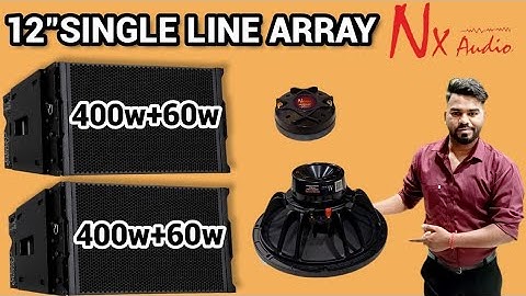 12inch 400w Nx Audio Neodymium single line Array 