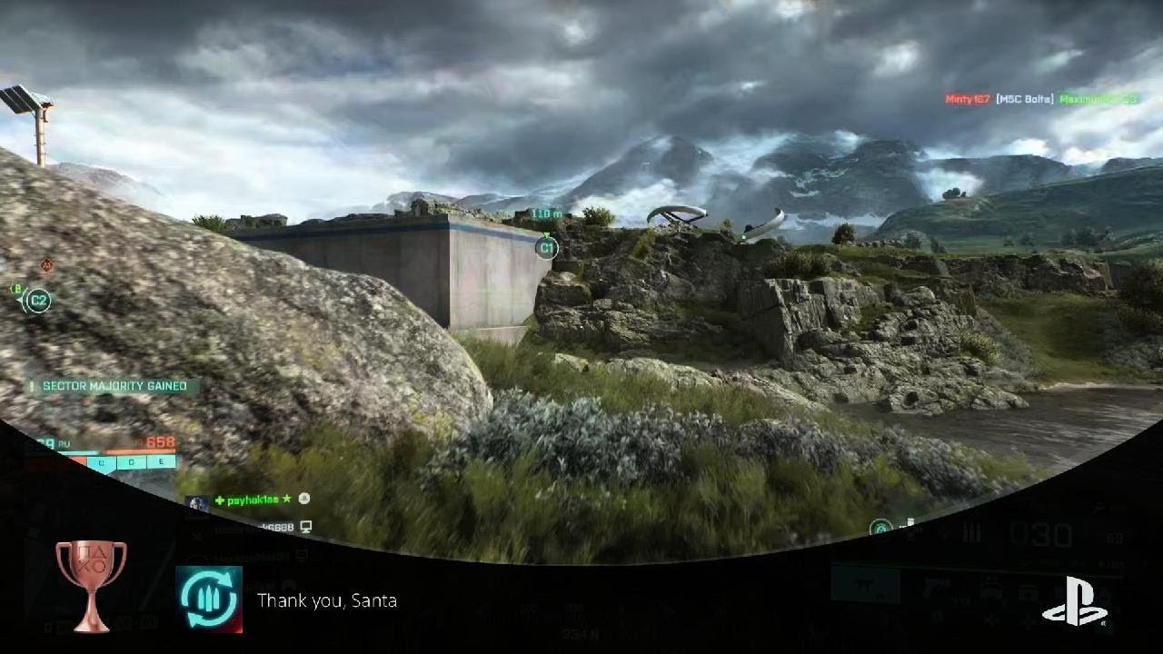 Battlefield 2042 Thank you, Santa Trophy