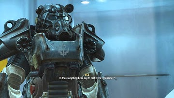 Fallout 4 - Institutionalized: Use the Network Scanner  Halo-Tape on The computer Temrinal Gameplay