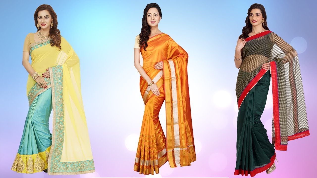 Fancy Saree Designs With Price Under 