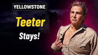 Yellowstone Season 4 Episode 8 - Teeter Stays! John saw her Brand