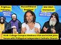 Anglican primates in rome russell brand baptized mar mari loses his eye   and more