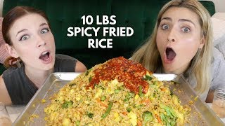 10 LBS SPICY FRIED RICE MOUNTAIN!