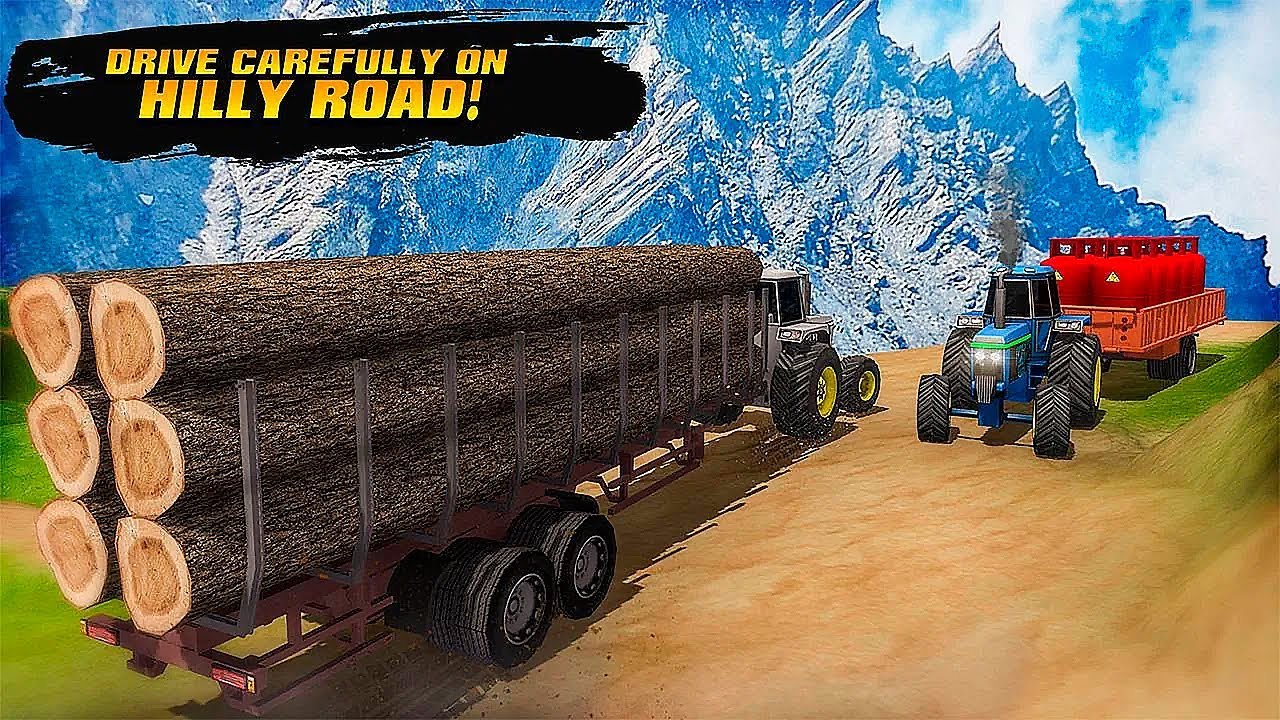 Cargo Tractor Hill Climb Offroad Simulator 3D Gameplay Android YouTube