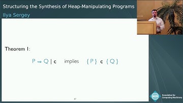 Structuring the Synthesis of Heap-Manipulating Programs