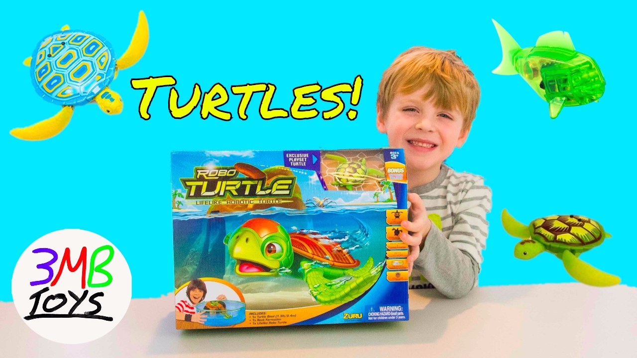 robo turtle zuru plus