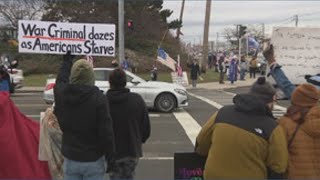 Famous Opposing Groups Protest in Amherst After ICE Shooting Wealth