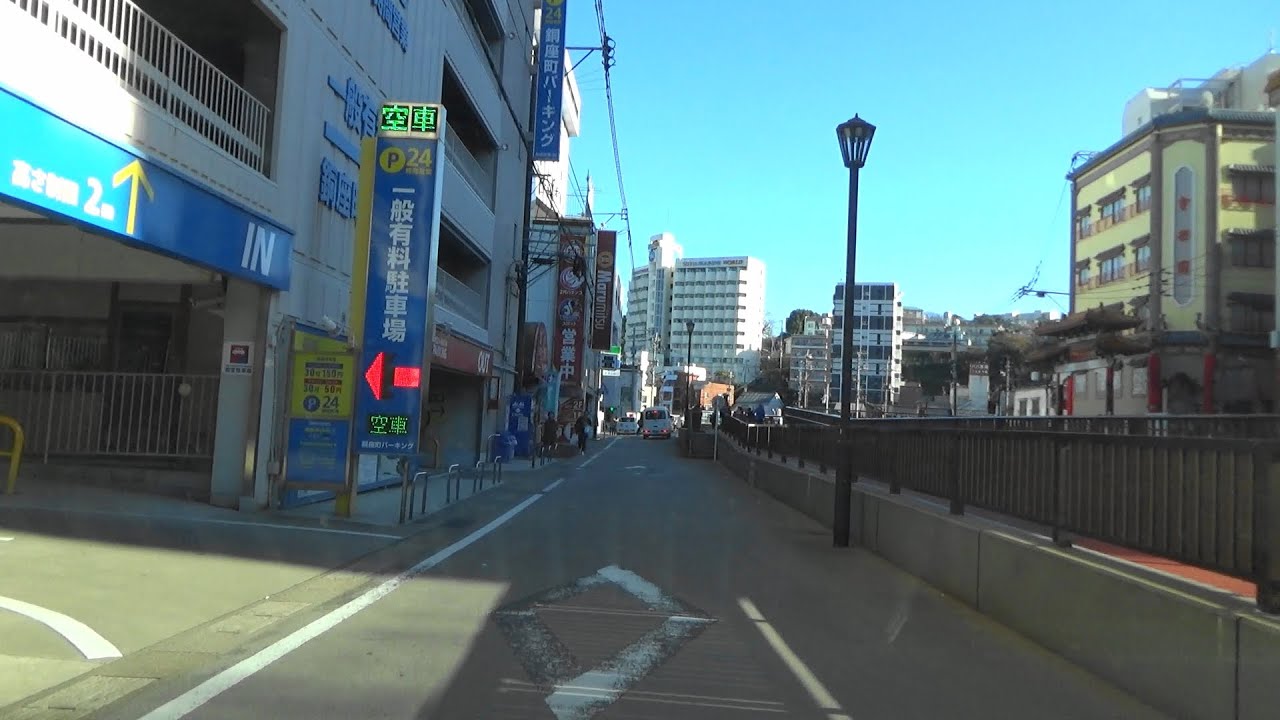 【車載動画】銅座町パーキング(入庫～事前精算～出庫)