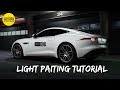 Light painting the Jaguar F-TYPE (Car light painting tutorial)