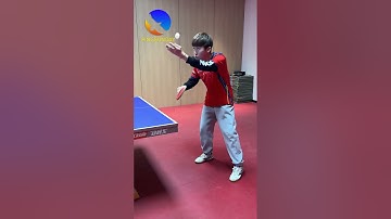 How to do the backhand serve in table tennis