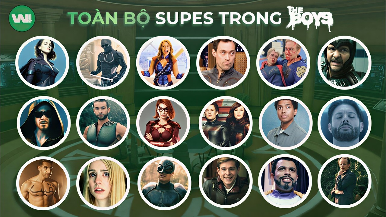 TẤT TẦN TẬT CÁC SUPES ẤN TƯỢNG TRONG SUỐT 5 MÙA THE BOYS
