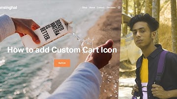 How to add custom cart icon on Squarespace website with full source code 2021