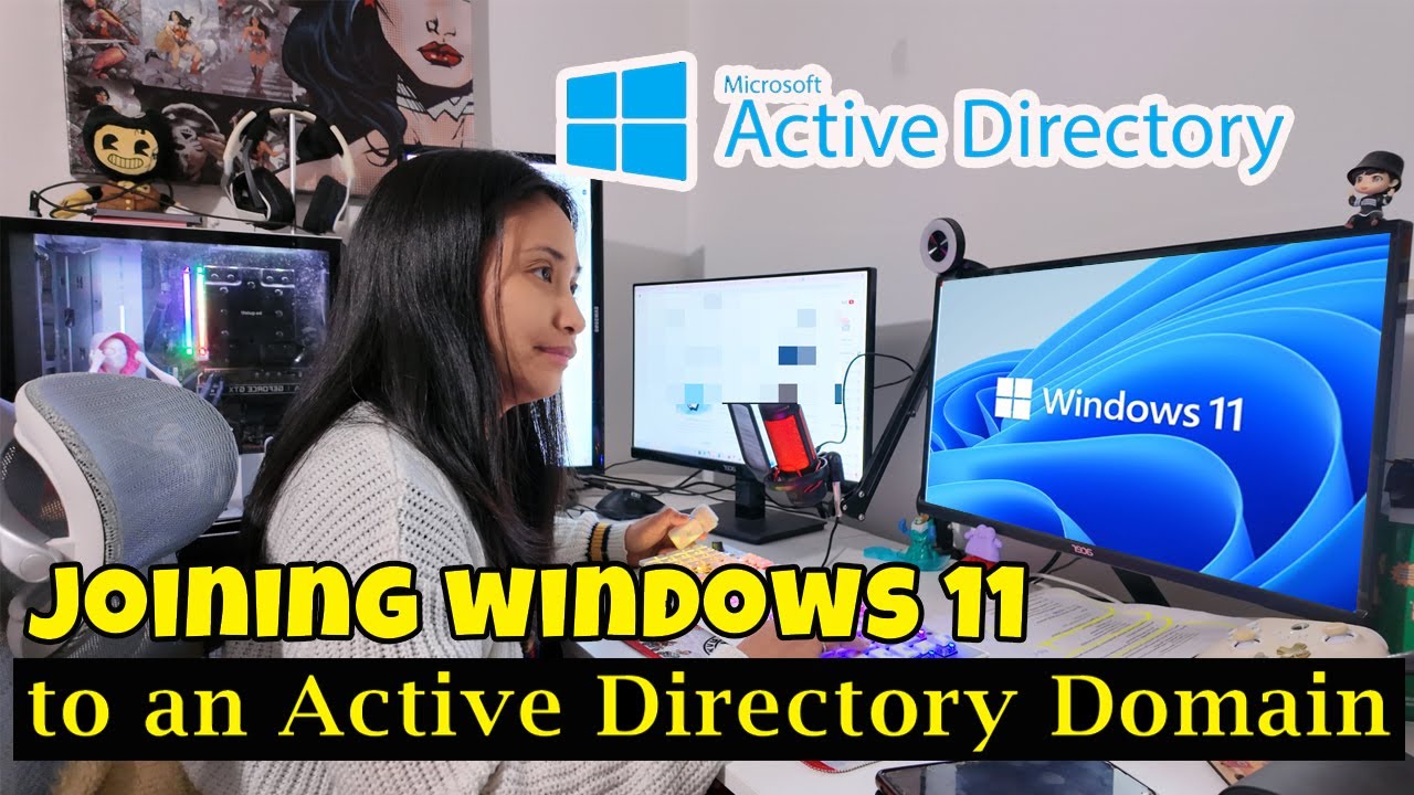 Joining a Windows 11 client to Active Directory Domain Hoemlab (Ep 3 ...