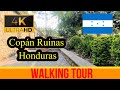 🇭🇳【4K 60fps】Copán Ruinas ~ Walking Tour - Honduras