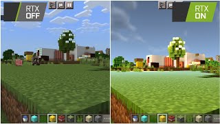 rtx minecraft download android | minecraft pe rtx ray tracing shaders screenshot 1