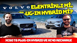 Volvo XC 60 T8  Volvo XC40 P8 | Tam elektrikli mi, Plugin Hybrid mi?