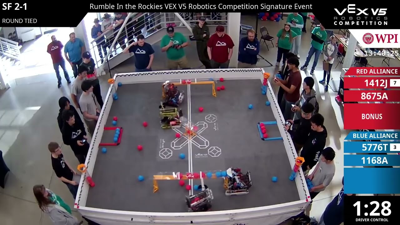 Rumble In the Rockies : Oquirrh - SF #2-1 - 1412J & 8675A vs 5776T & 1168A - Auton + Driver