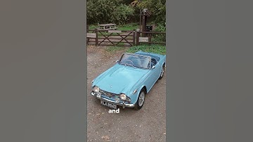 WIN this 1966 Triumph TR4A IRS  #vintageandclassic #classiccars #classiccarcompetition  #winaclassic