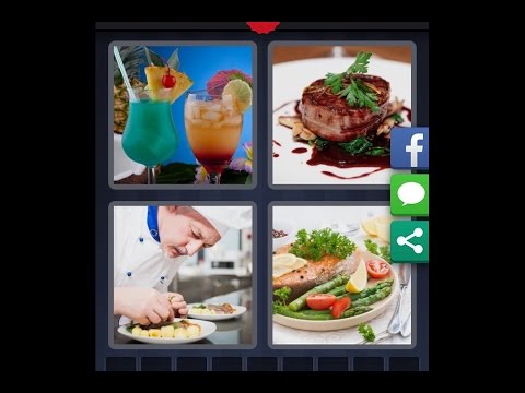 4 images 1 mot en 5 lettres planche steack table