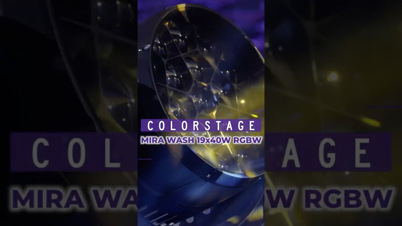 Colorstage MIRA WASH 19x40W RGBW IP65 Rolka 