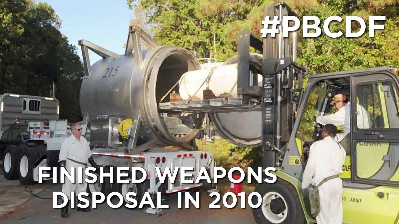 Pine Bluff Chemical Agent Disposal Facility End of Operations Anniversary YouTube