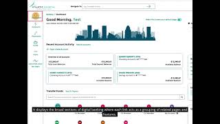 How to use online banking navigation menu - Digital Banking FAQ