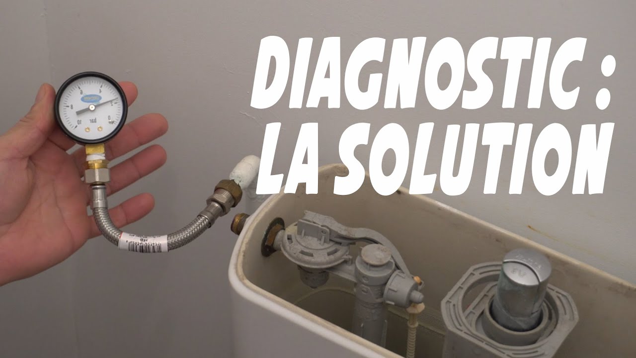Contrôler pression d'eau : solution problème de fuite - installation  sanitaire et chauffage - YouTube