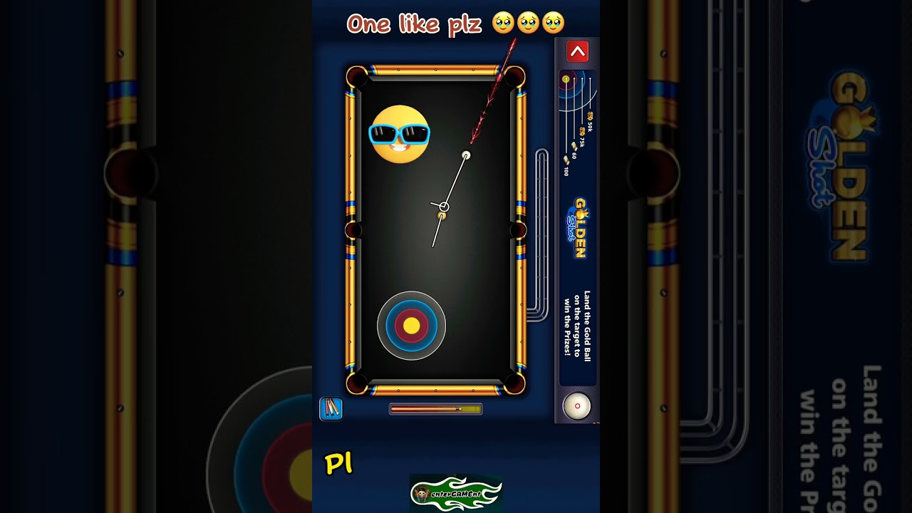 Easiest Golden Shot Tutorial in 8 Ball Pool 