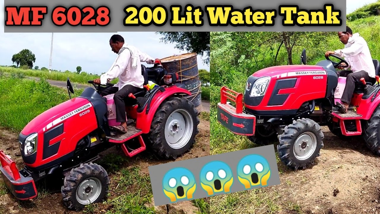 Massey Ferguson 6028 | Mini Tractor Spray Tank 200 Lit | 🔥🔥🔥