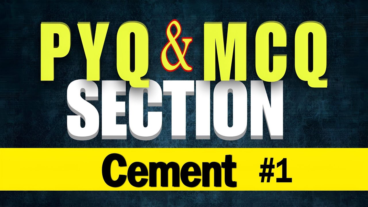 Repeated questions in cement 