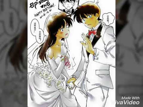Video Hình ảnh lãng mạn của cặp đôi Kudo Shinichi và Ran Mori - youtube
