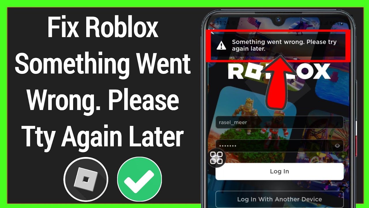 Something wrong roblox