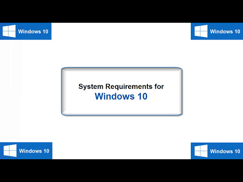 Video: Welke specificaties heb je nodig voor Windows 10?