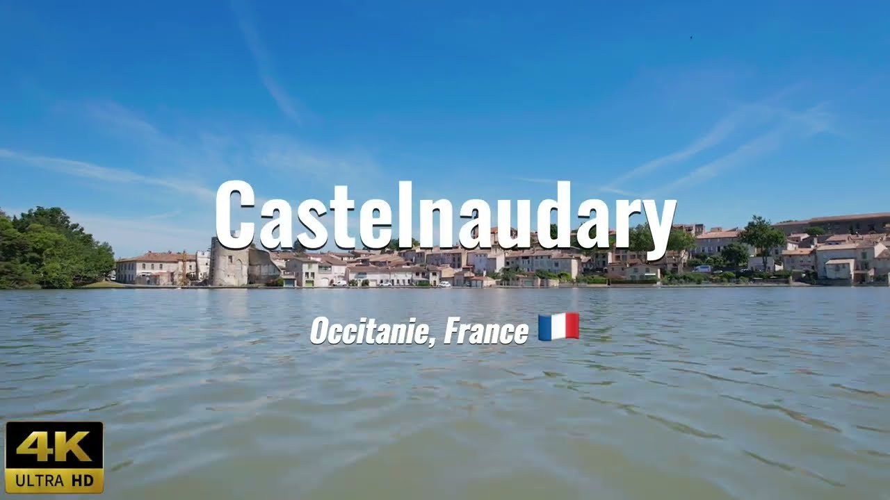 Castelnaudary - France (4K drone footage)