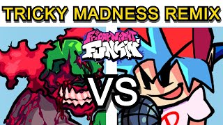 Friday Night Funkin'  MOD-OneShot: VS. Tricky Madness Remix / FNF Mod | Full Week | Madness Kombat